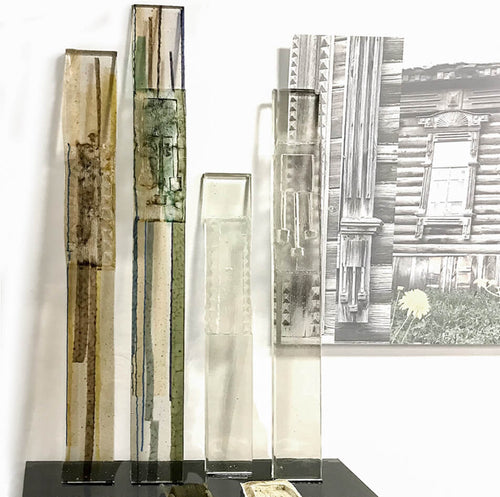 Artifact. Russian little house I, II, III, IV