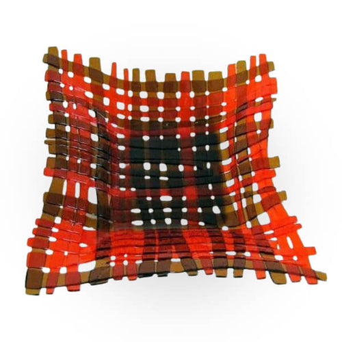 Bloom decorative bowl Red