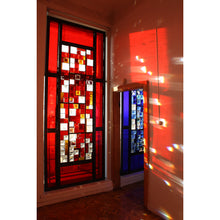 Cross-stitch. Red