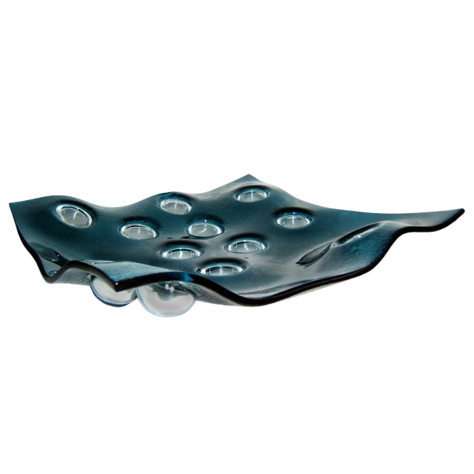 Large Blue Bubble bowl