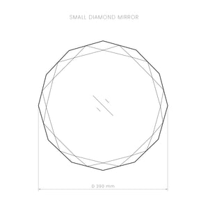 Small Diamond mirror