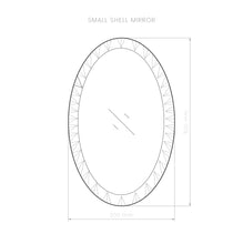 Small Shell mirror