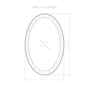 Small Shell mirror