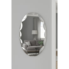 Small Surrey oval mirror