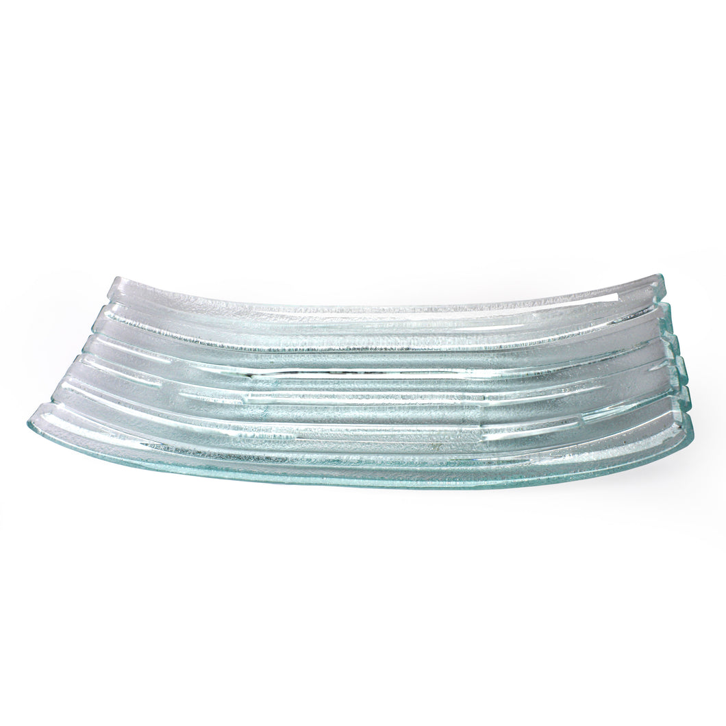 Vaso decorative plate - AM studio glass design shop